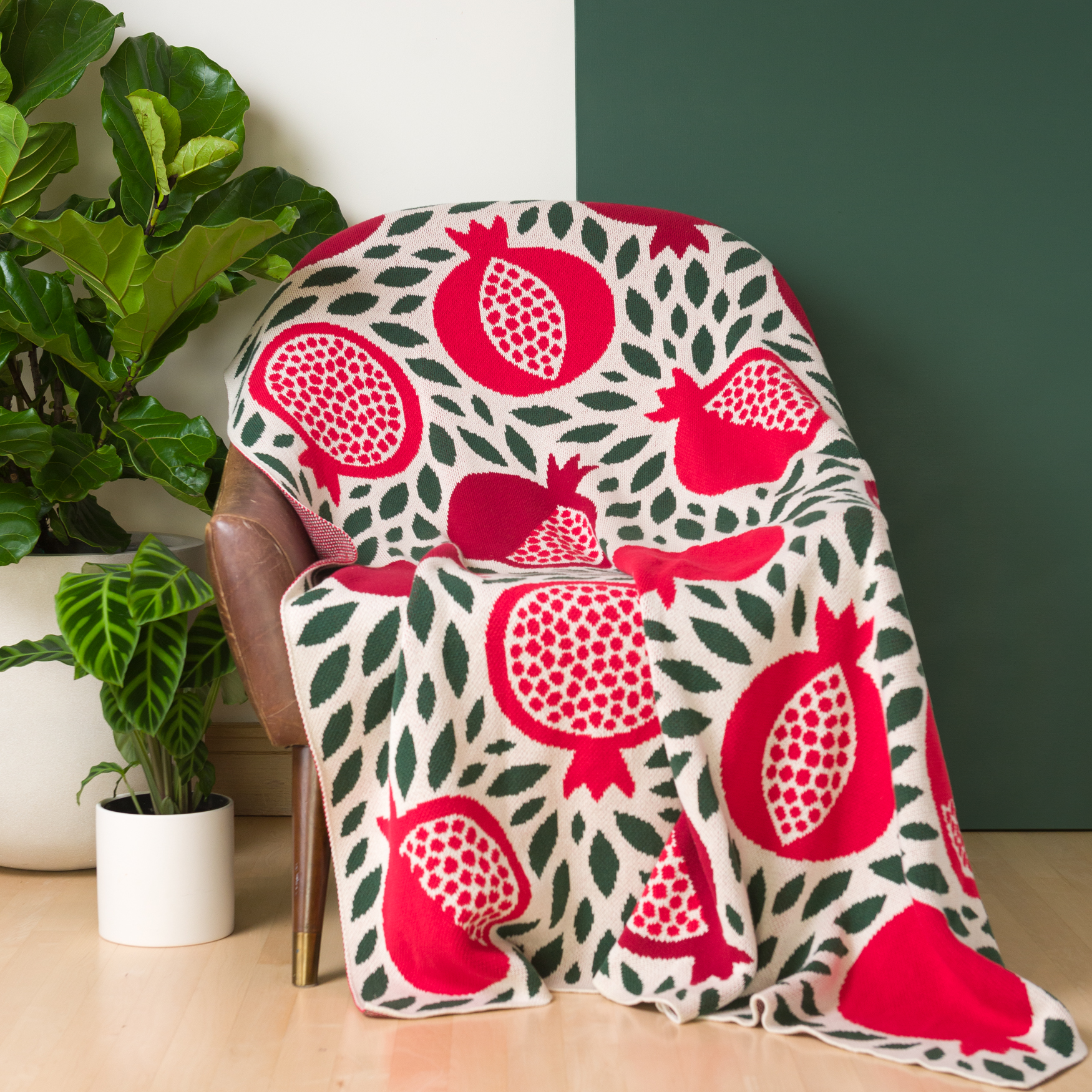 Pomegranate Blanket